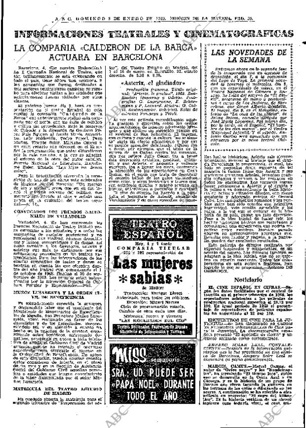 ABC MADRID 05-01-1969 página 57