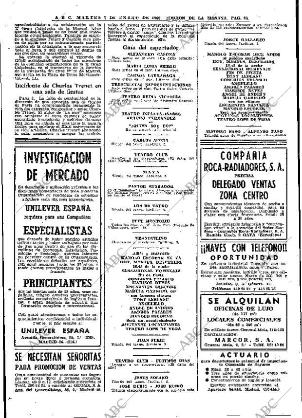 ABC MADRID 07-01-1969 página 56