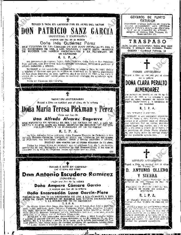 ABC SEVILLA 07-01-1969 página 62