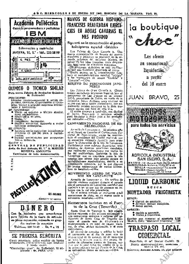 ABC MADRID 08-01-1969 página 30