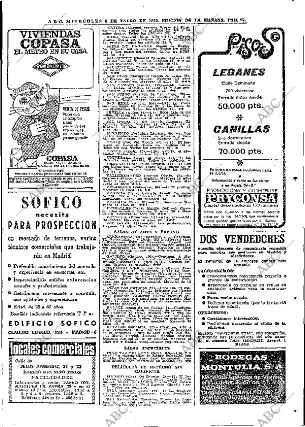 ABC MADRID 08-01-1969 página 67