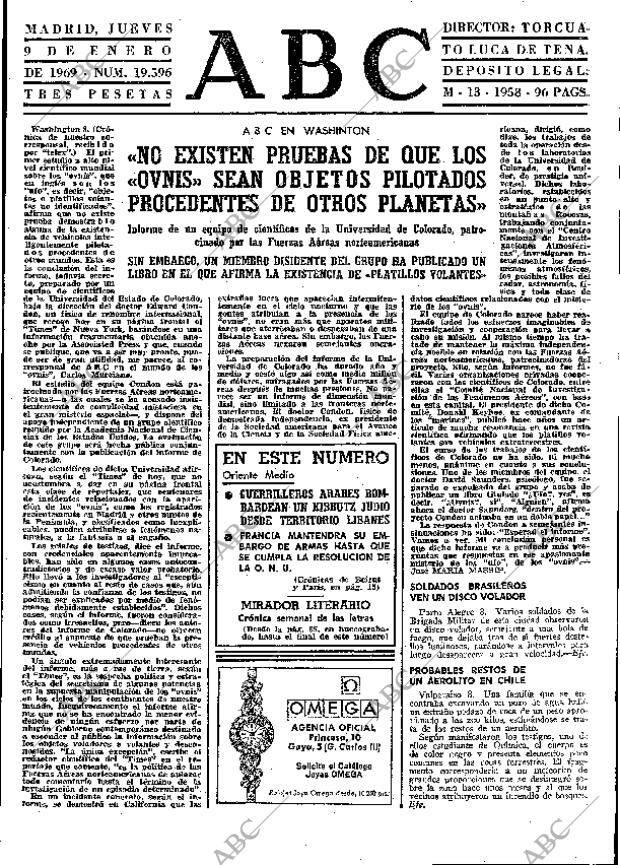 ABC MADRID 09-01-1969 página 13