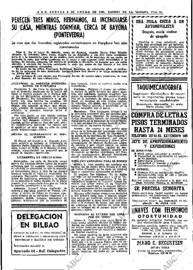 ABC MADRID 09-01-1969 página 28