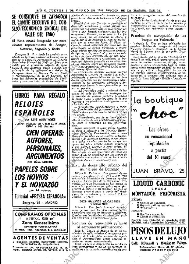 ABC MADRID 09-01-1969 página 32