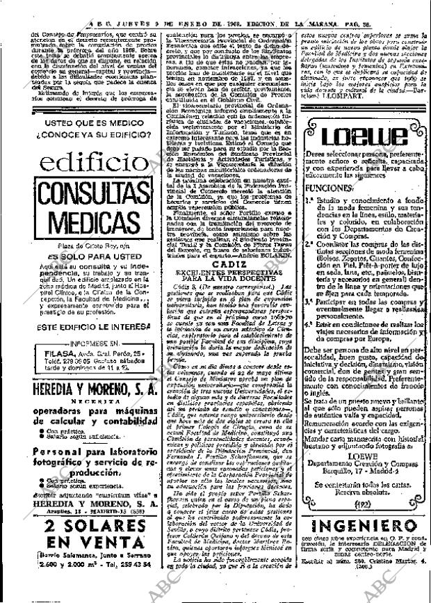 ABC MADRID 09-01-1969 página 36