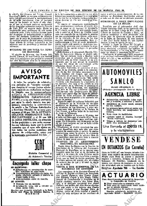 ABC MADRID 09-01-1969 página 38