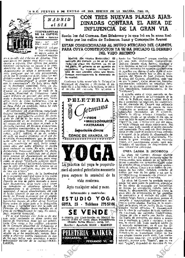 ABC MADRID 09-01-1969 página 39