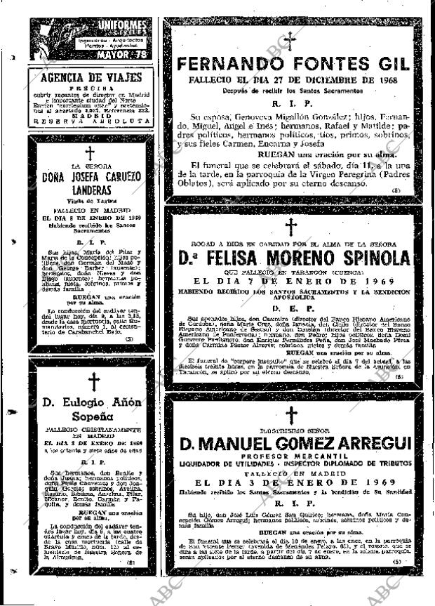 ABC MADRID 09-01-1969 página 80