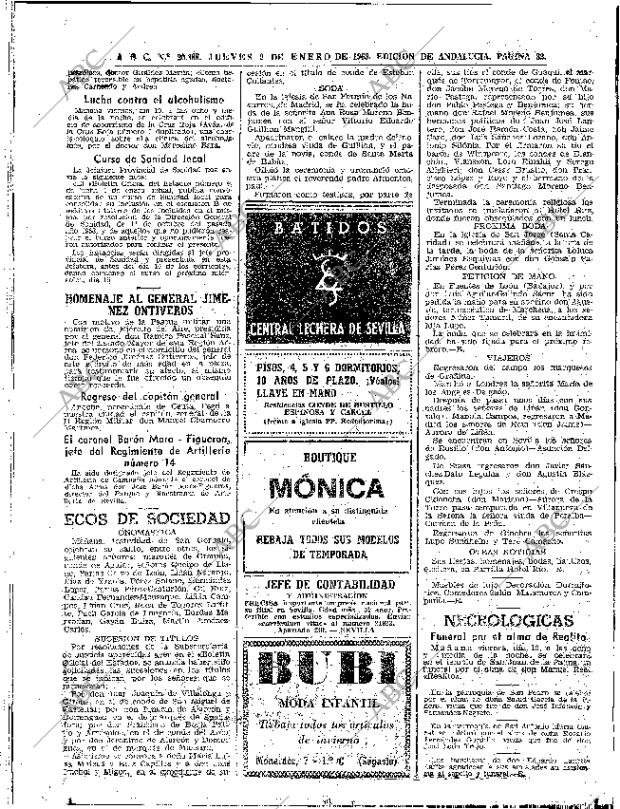ABC SEVILLA 09-01-1969 página 30