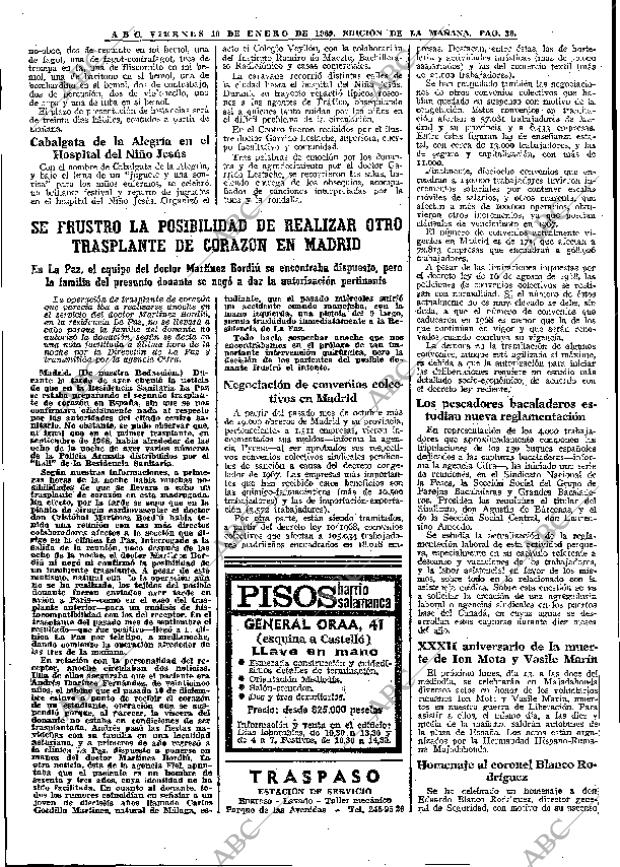 ABC MADRID 10-01-1969 página 36