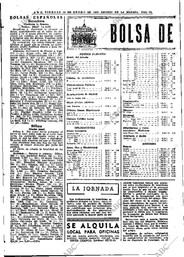 ABC MADRID 10-01-1969 página 50