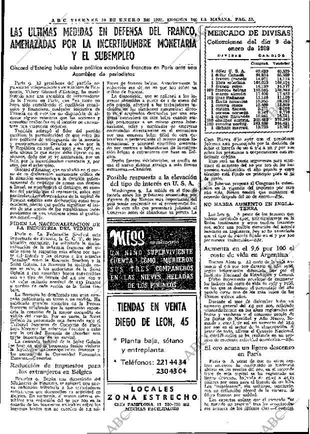 ABC MADRID 10-01-1969 página 53