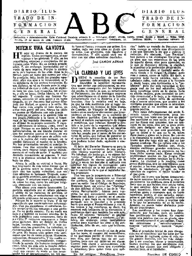 ABC SEVILLA 10-01-1969 página 3