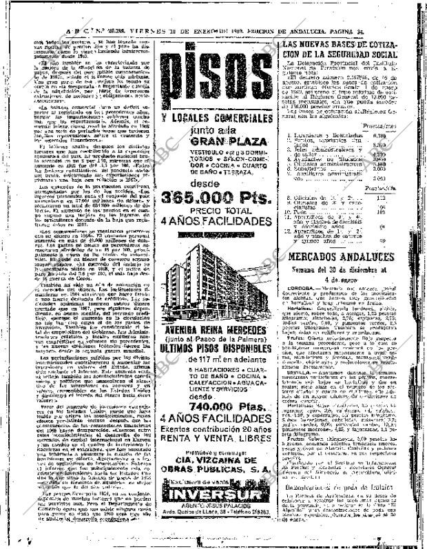ABC SEVILLA 10-01-1969 página 32