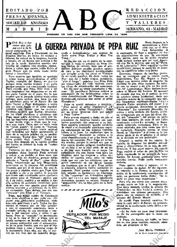 ABC MADRID 11-01-1969 página 3