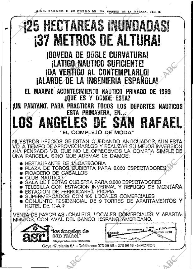 ABC MADRID 11-01-1969 página 50