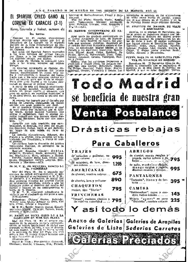 ABC MADRID 11-01-1969 página 53