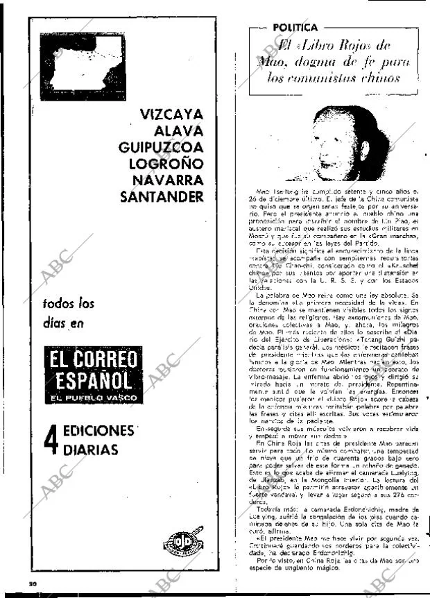 BLANCO Y NEGRO MADRID 11-01-1969 página 80
