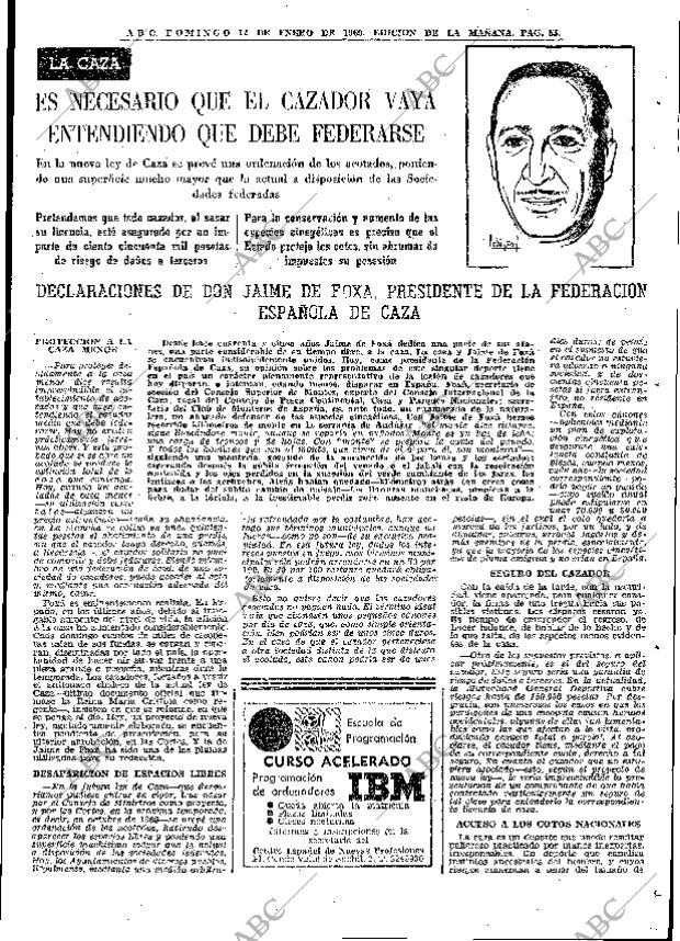 ABC MADRID 12-01-1969 página 55