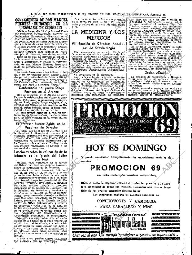 ABC SEVILLA 12-01-1969 página 47