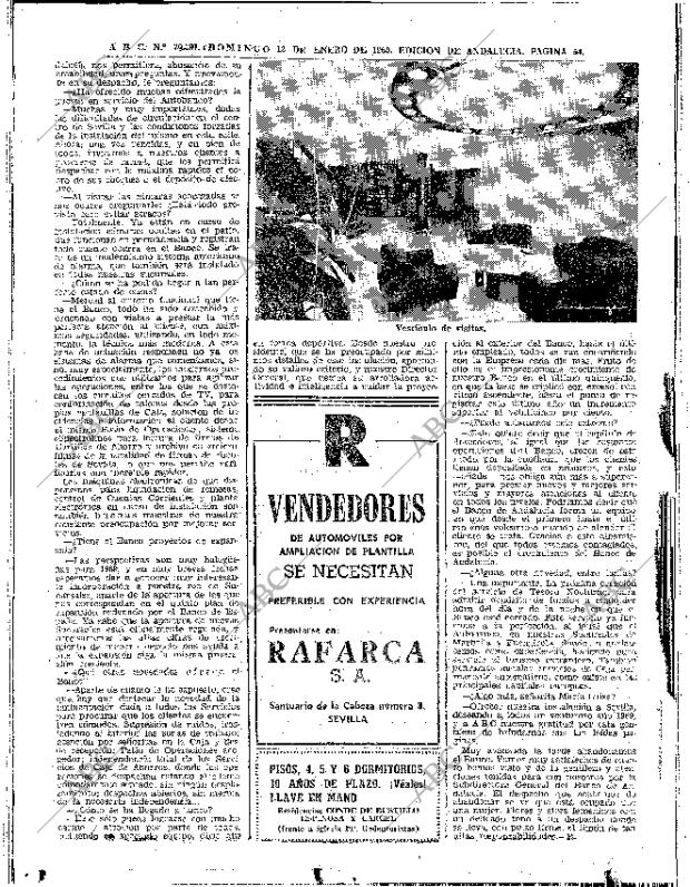 ABC SEVILLA 12-01-1969 página 52