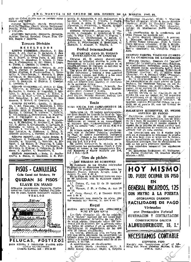 ABC MADRID 14-01-1969 página 64