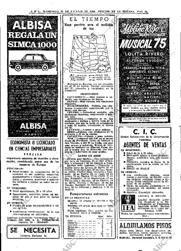 ABC MADRID 15-01-1969 página 36