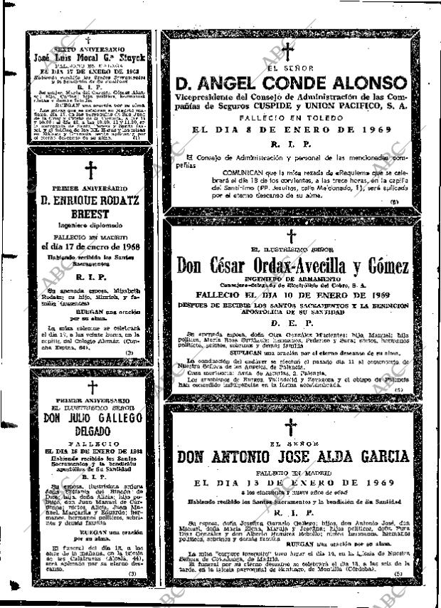 ABC MADRID 16-01-1969 página 98