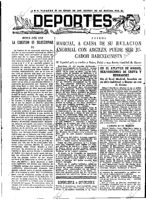 ABC MADRID 17-01-1969 página 55