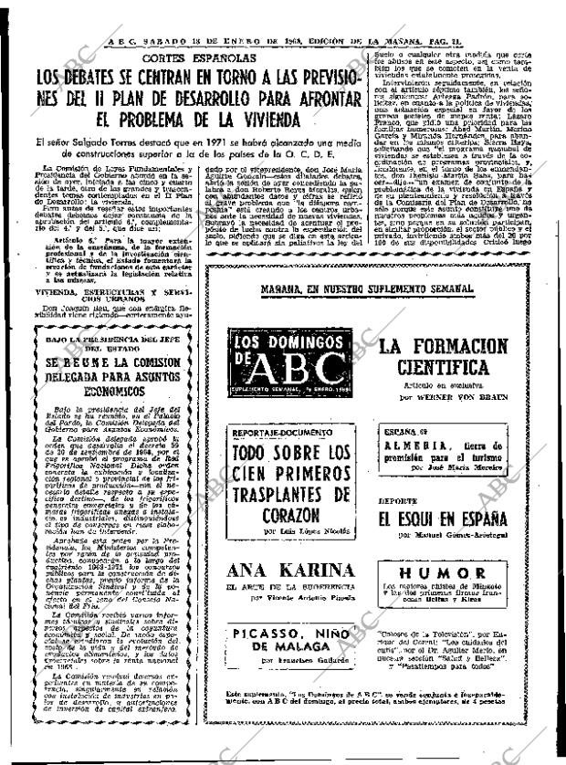 ABC MADRID 18-01-1969 página 19