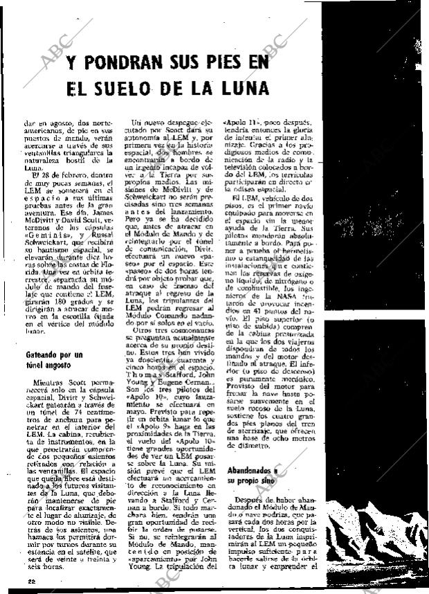 BLANCO Y NEGRO MADRID 18-01-1969 página 22