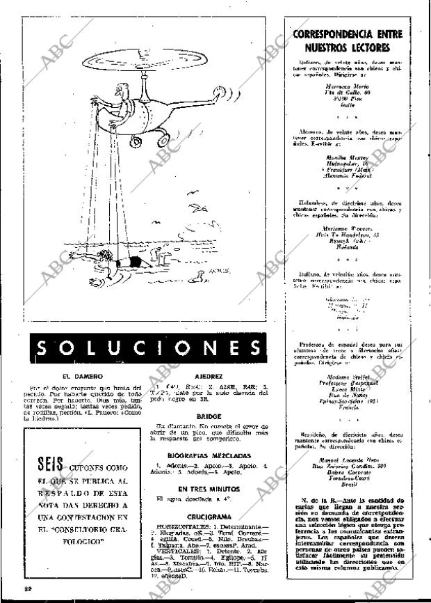 BLANCO Y NEGRO MADRID 18-01-1969 página 82