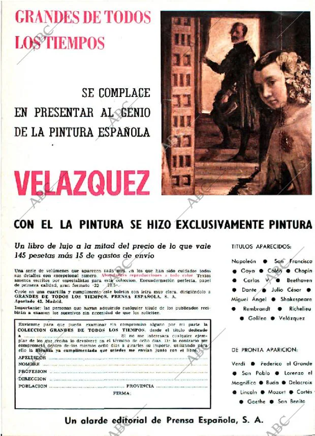 BLANCO Y NEGRO MADRID 18-01-1969 página 84