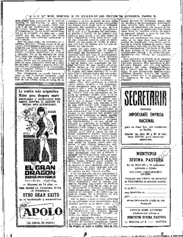ABC SEVILLA 19-01-1969 página 32