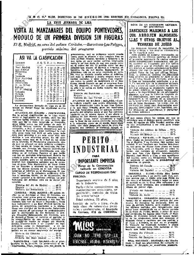 ABC SEVILLA 19-01-1969 página 55