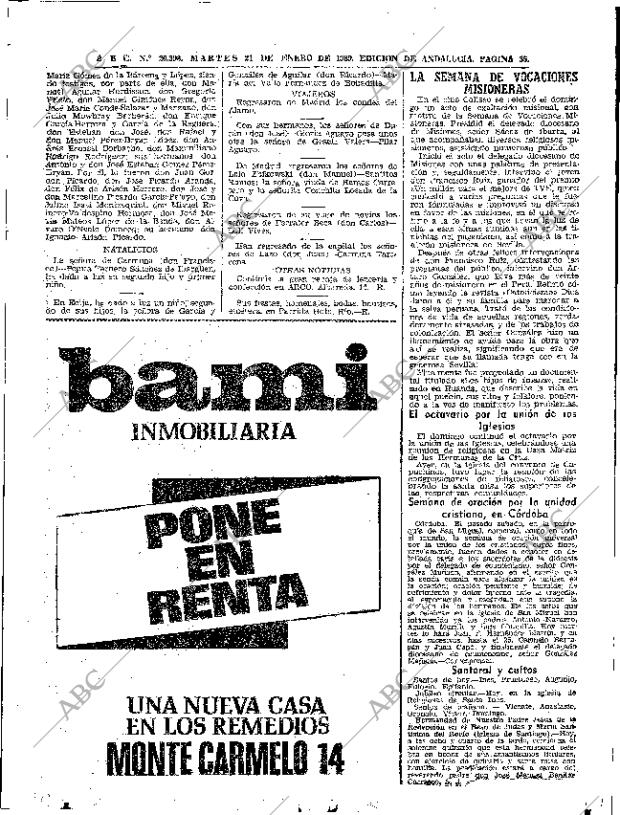 ABC SEVILLA 21-01-1969 página 35