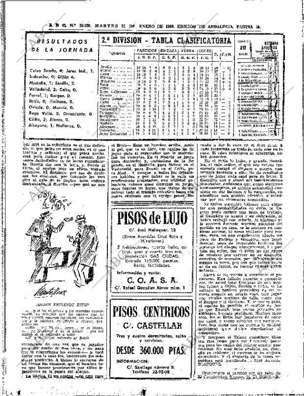 ABC SEVILLA 21-01-1969 página 46