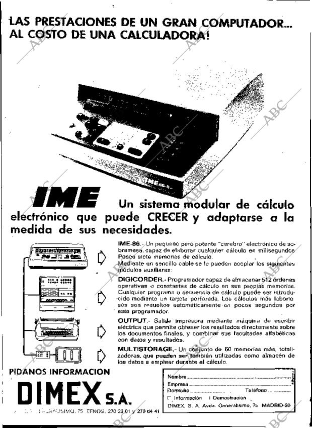 ABC MADRID 22-01-1969 página 12