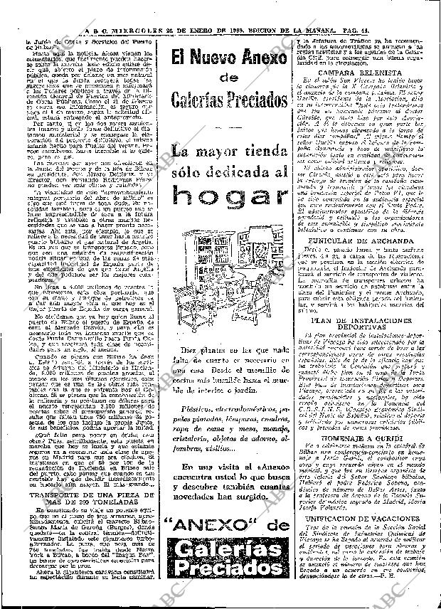 ABC MADRID 22-01-1969 página 44