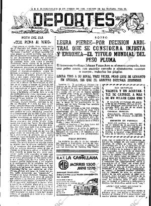 ABC MADRID 22-01-1969 página 61