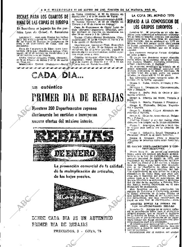 ABC MADRID 22-01-1969 página 63