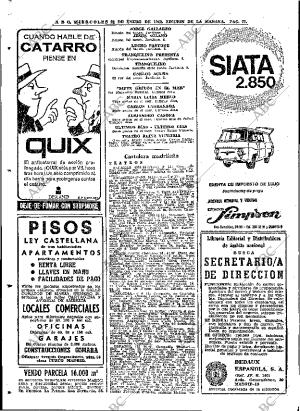 ABC MADRID 22-01-1969 página 72