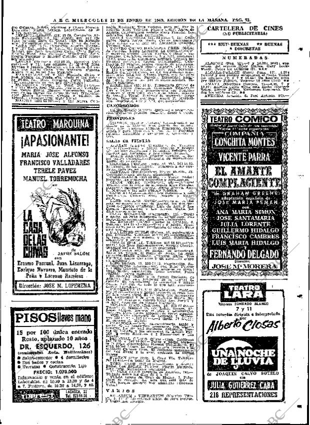 ABC MADRID 22-01-1969 página 73