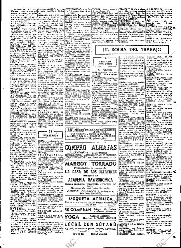 ABC MADRID 22-01-1969 página 85