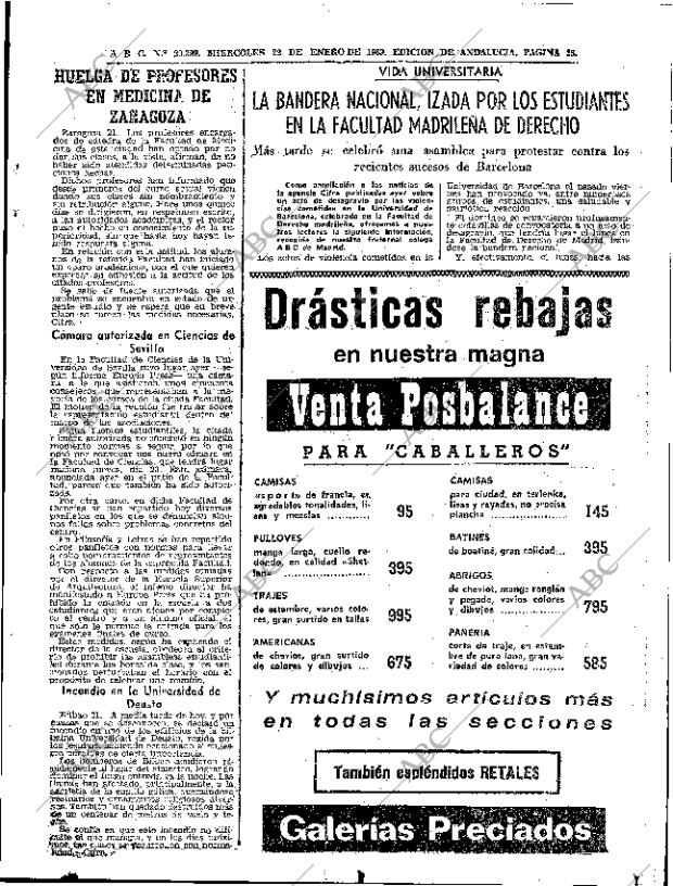 ABC SEVILLA 22-01-1969 página 25