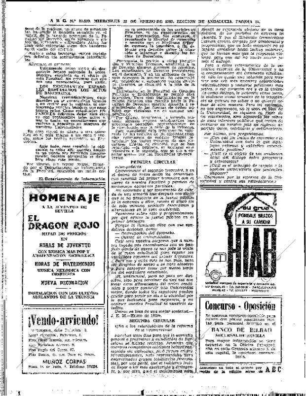 ABC SEVILLA 22-01-1969 página 26