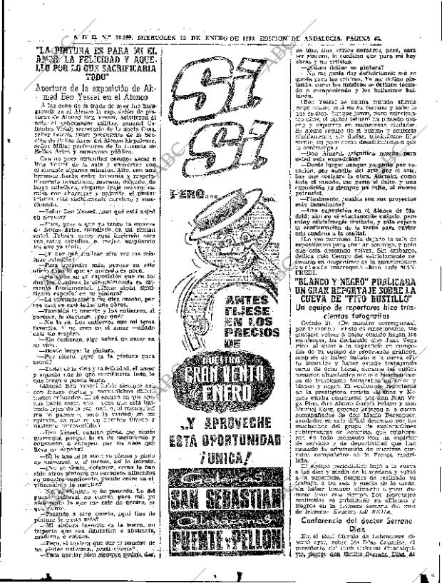 ABC SEVILLA 22-01-1969 página 33