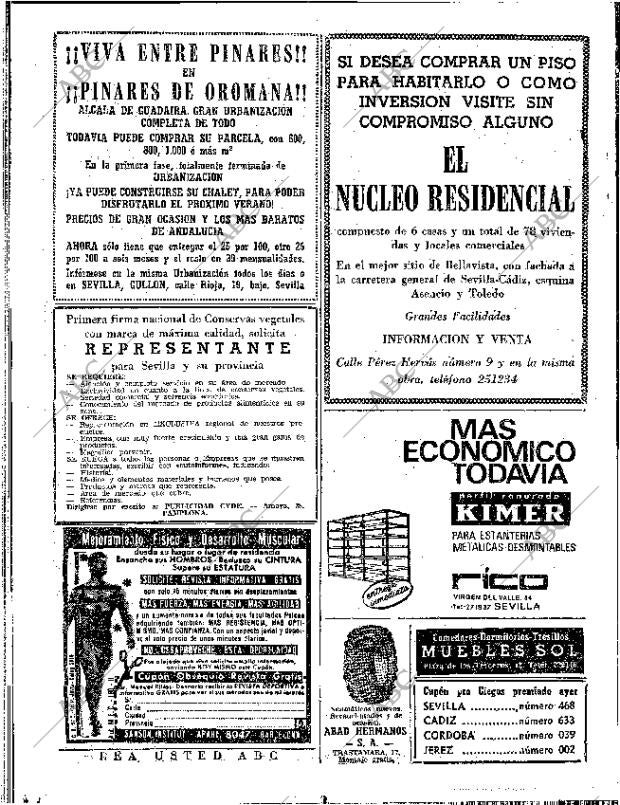 ABC SEVILLA 22-01-1969 página 56