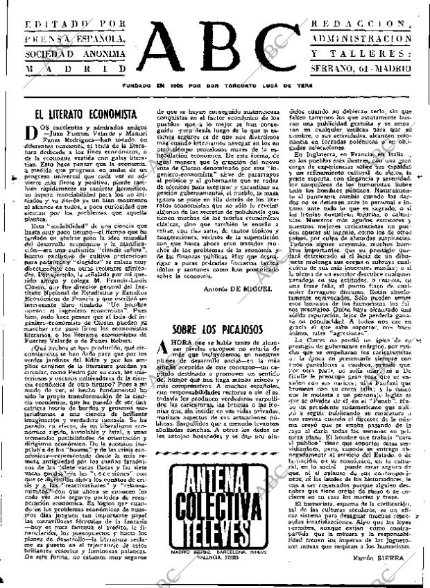 ABC MADRID 23-01-1969 página 3