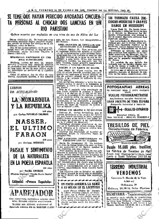 ABC MADRID 24-01-1969 página 30